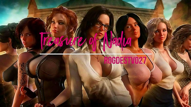 Nadia's Treasure – Group Sex Adventure with 3D Anime Girls