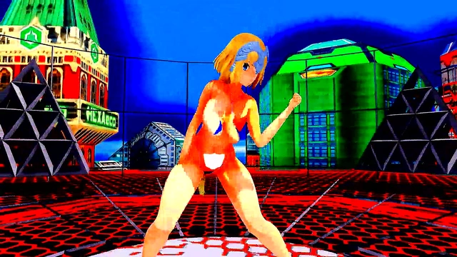 Horny Anime Girl Dances & Sings With Her Pussy Wide Open