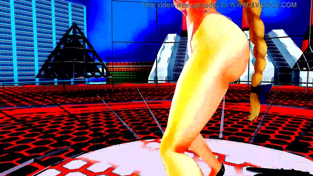 Horny Anime Girl Dances & Sings With Her Pussy Wide Open