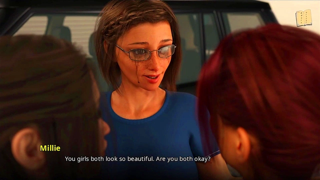 Milf Milly Seduces TeenJamie & Hot BlondeLiz In Naughty 3D Hentai Adventure