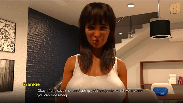 Teen And MILF Move Into New Home With Big-Ass Action & Cartoon Ecstasy