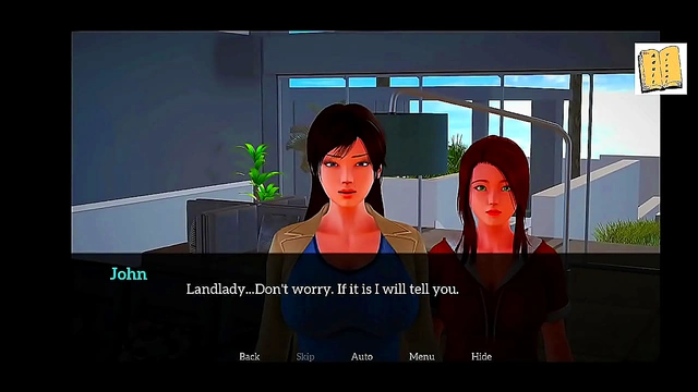 Teen Step-Sister Seduces Me in 3D Hentai Visual Novel Adventure