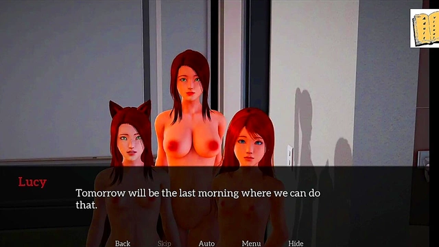 Teen Step-Sister Seduces Me in 3D Hentai Visual Novel Adventure