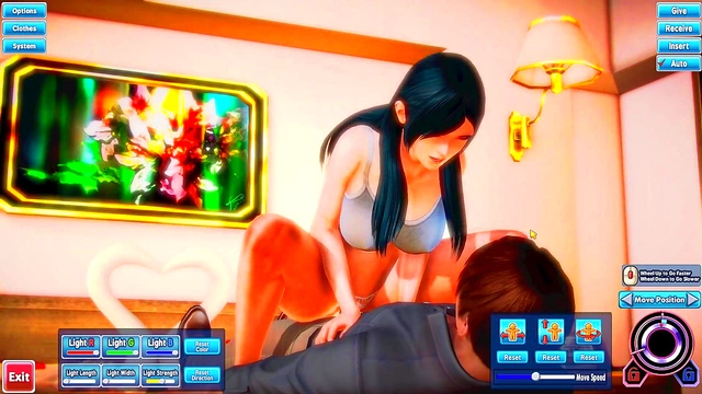 Busty Black-Haired Beauty Gets Fucked In Honey Select Hentai
