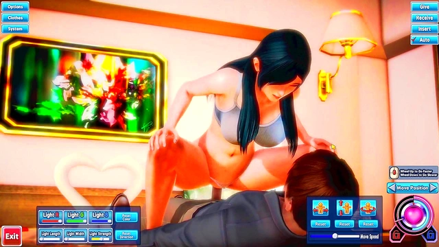 Busty Black-Haired Beauty Gets Fucked In Honey Select Hentai