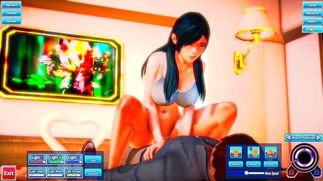 Busty Black-Haired Beauty Gets Fucked In Honey Select Hentai