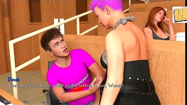 Redhead Chick With Big Ass And Tits Seduces You In 3D Hentai Walkthrough