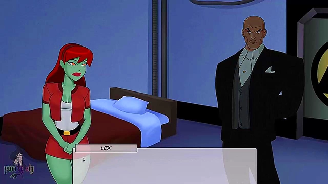 Horny Batgirl & Supergirl Get Trained By Harley Quinn In Steamy Justice League Anime Scene