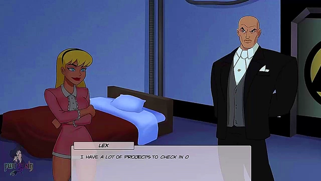 Horny Batgirl & Supergirl Get Trained By Harley Quinn In Steamy Justice League Anime Scene