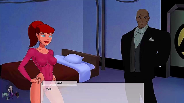 Horny Batgirl & Supergirl Get Trained By Harley Quinn In Steamy Justice League Anime Scene