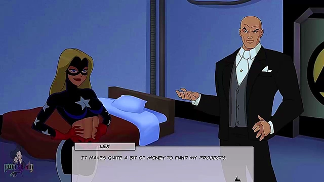 Horny Batgirl & Supergirl Get Trained By Harley Quinn In Steamy Justice League Anime Scene