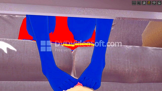 Hero Saves the Day by Licking Feet inSTEAD of Fighting Villains