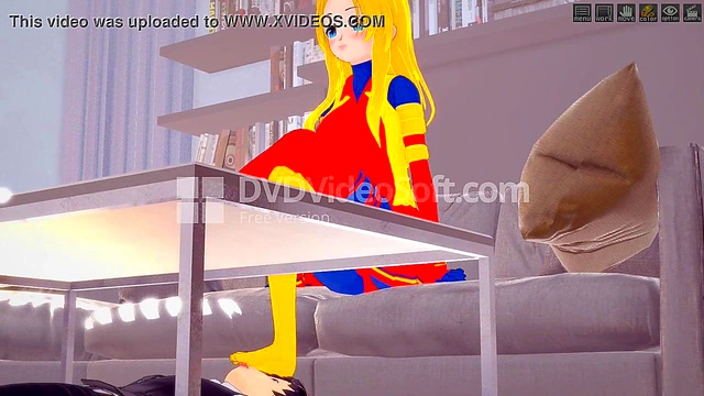 Hero Saves the Day by Licking Feet inSTEAD of Fighting Villains