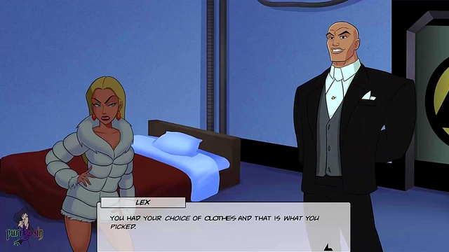 Cheshire Submits to Her Masters in DC Comics Hentai Slave Fantasy