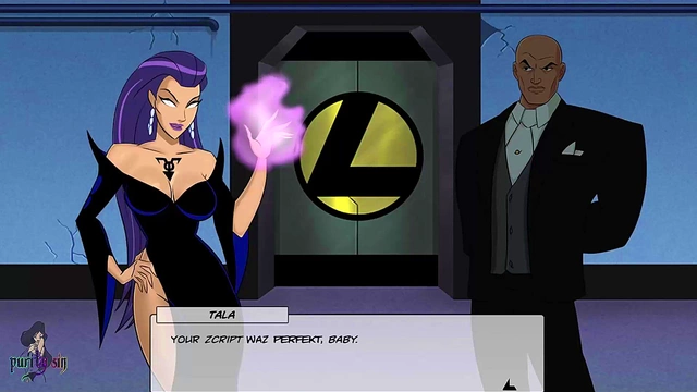 Cheshire Submits to Her Masters in DC Comics Hentai Slave Fantasy