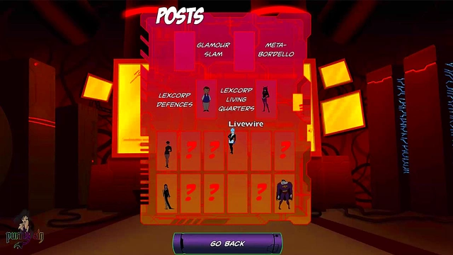 Cheshire Submits to Her Masters in DC Comics Hentai Slave Fantasy