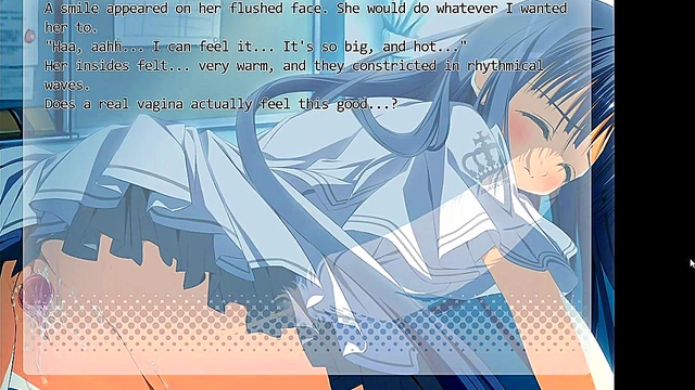 Virgin Anime Girl Gets Deflowered On Desk With Oral And Pussy Licking Orgasm