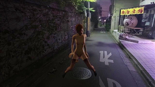 Teen Brunette Dances Seductively in Fallout 4 Anime With Small Tits & Dildo Fun