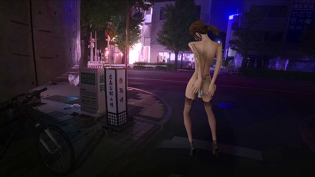 Teen Brunette Dances Seductively in Fallout 4 Anime With Small Tits & Dildo Fun