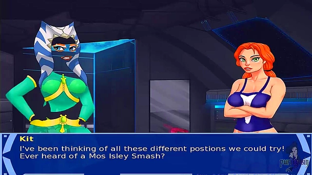 Hot Sith Alien Girls Seduce Rey & Ashoka for Rough Cosplay Sex Adventure