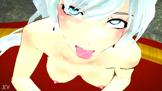 Weiss Schnee Trains Hard With Big Dick Geek In Uncensored 3D Hentai Classroom Action