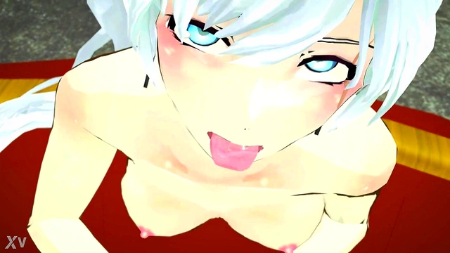 Weiss Schnee Trains Hard With Big Dick Geek In Uncensored 3D Hentai Classroom Action