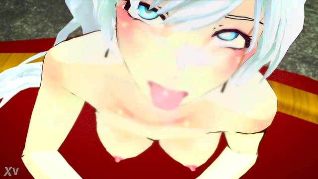 Weiss Schnee Trains Hard With Big Dick Geek In Uncensored 3D Hentai Classroom Action