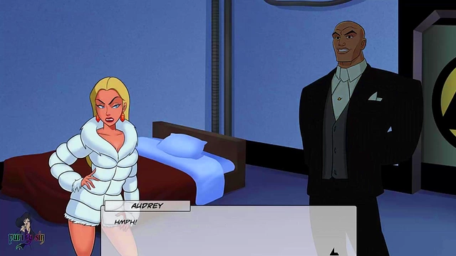 Blonde Cheerleader & Redhead Raven Train Justice League Girls for naughty fun