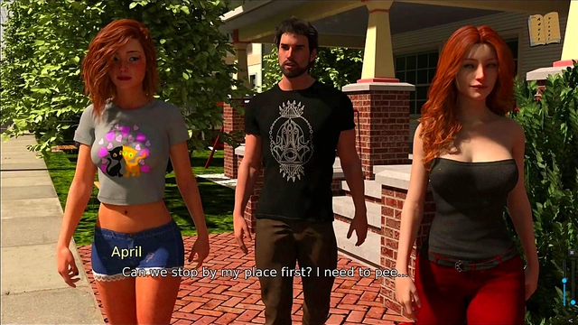 Teen Brunette Gets Fucked Hard By Mature Dude In Pine Falls Hentai 3D Cartoon