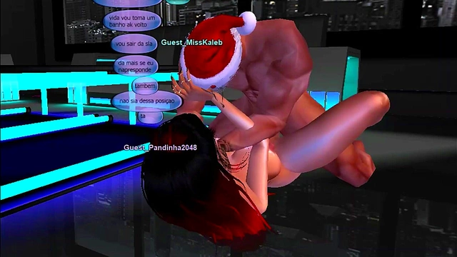 Step Father Moans As Teen Daughter Takes Big-AssFuck For Anime 3D Cumshot