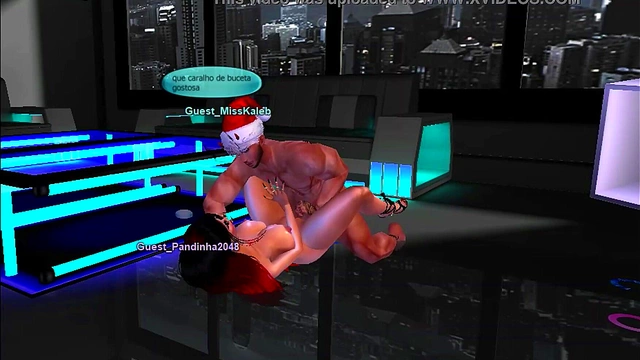 Step Father Moans As Teen Daughter Takes Big-AssFuck For Anime 3D Cumshot