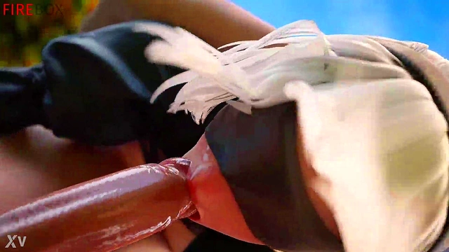 2B from Nier Engages in Steamy Outdoor 3D Hentai 69 Session