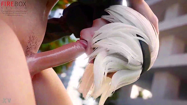 2B from Nier Engages in Steamy Outdoor 3D Hentai 69 Session