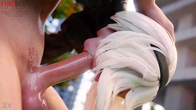 2B from Nier Engages in Steamy Outdoor 3D Hentai 69 Session