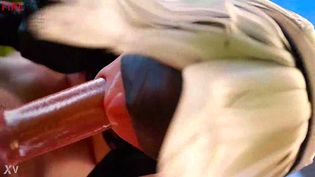 2B from Nier Engages in Steamy Outdoor 3D Hentai 69 Session