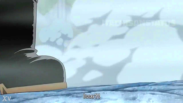 White-Bearded Man Fucks Anime Brazilian Babe In Hot Hentai Scene