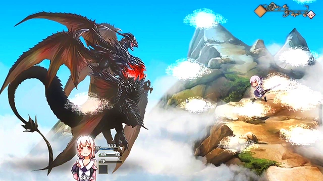 Cute Girls Battle Boss With Boobs & Adventure in Last Embryo Promo Episode