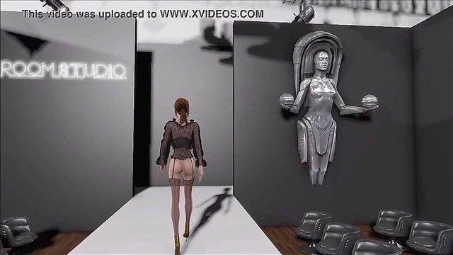 Sexy Brunette in Latex Dominates Fallout 4 Fashion With Anime Sex Appeal