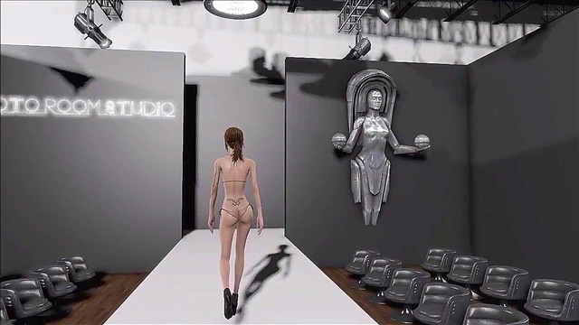 Sexy Brunette in Latex Dominates Fallout 4 Fashion With Anime Sex Appeal