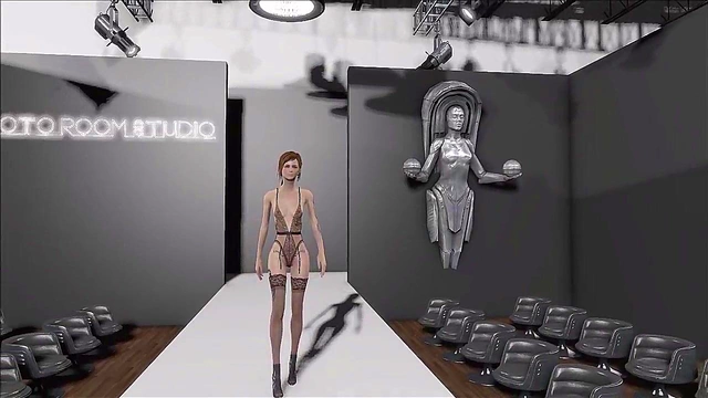 Sexy Brunette in Latex Dominates Fallout 4 Fashion With Anime Sex Appeal