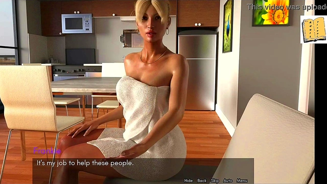 Big-Assed 3D Hentai Babe Seduces You With Her Tits And Ass In Erotic Visual Novel