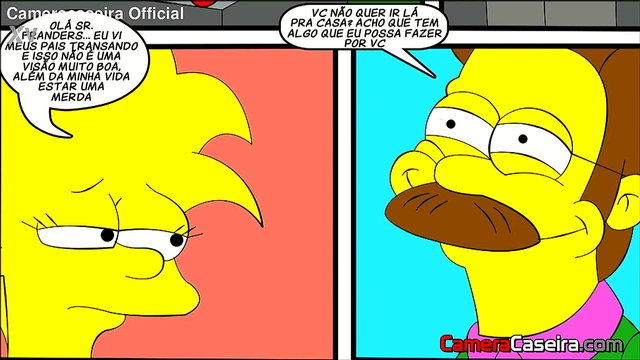 Horny Teen Nymphette Gets Fucked Hard By Homer Simpson In HQ Hentai Cartoons