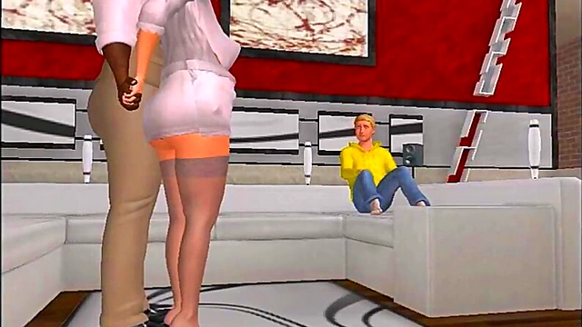 Naughty Nancy’s Mommy Seduces BBC in Retro Cartoon Flashback Episode