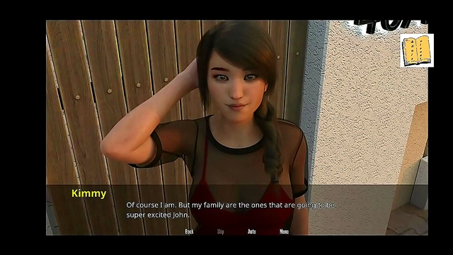 Teen Brunette With Big Tits Helps Out In Erotic 3D Hentai Adventure