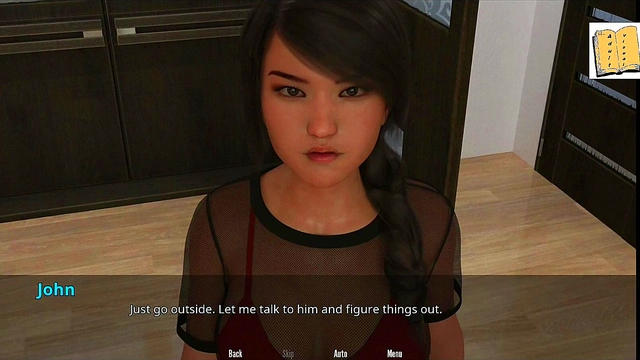 Teen Brunette With Big Tits Helps Out In Erotic 3D Hentai Adventure