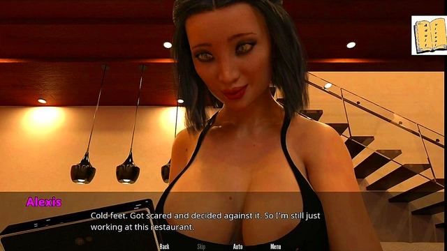 Teen Brunette With Big Tits Helps Out In Erotic 3D Hentai Adventure