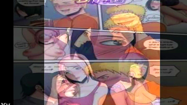 Hinata Controlled by Akatsuki for Mind-Bending Gangbang Sex & Blowjob Feast