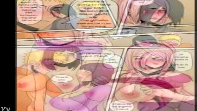 Hinata Controlled by Akatsuki for Mind-Bending Gangbang Sex & Blowjob Feast