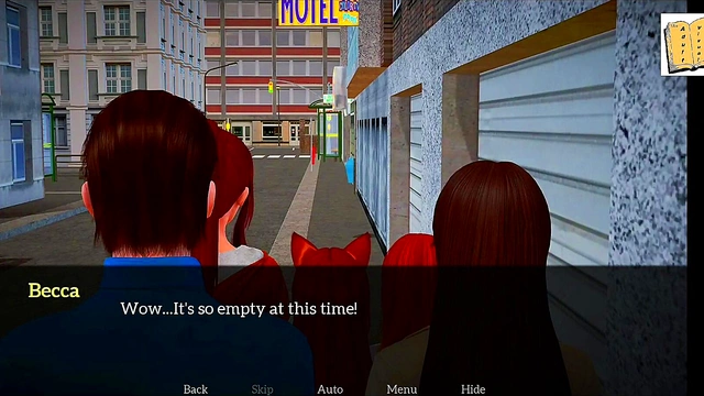 Redhead Teen With Big Tits And Ass Seduces Stepdad In Erotic Visual Novel Sex Game Walkthrough