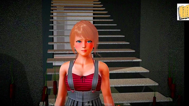 Redhead Teen With Big Tits And Ass Seduces Stepdad In Erotic Visual Novel Sex Game Walkthrough